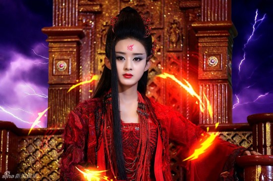 赵丽颖baby争《诛仙》女主 赵丽颖angelababy谁美？