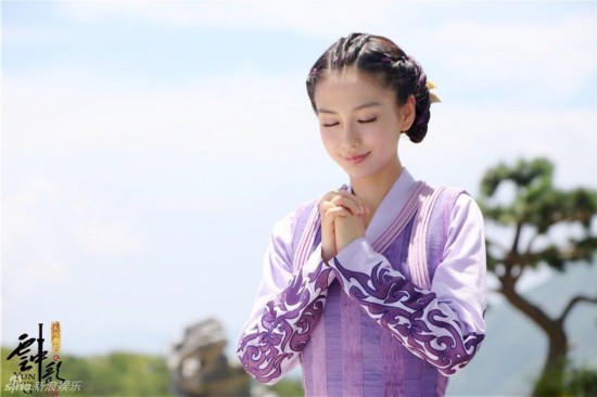 赵丽颖baby争《诛仙》女主 赵丽颖angelababy谁美？