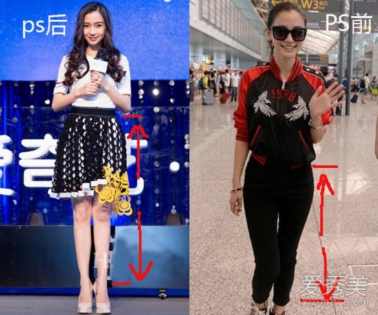 女星真实身高体重惊到你? 唐嫣Angelababy赵丽颖