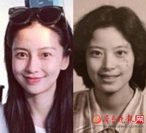 明星拷贝父母长相，杨颖整容谣言不攻自破！