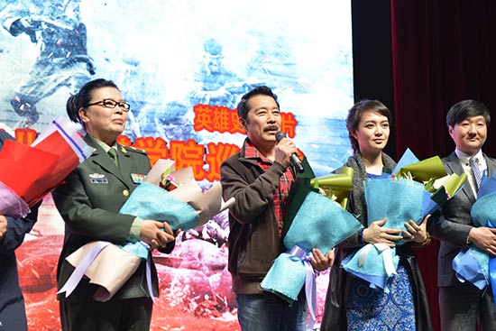 史诗电影《血战湘江》走进革命圣地西柏坡