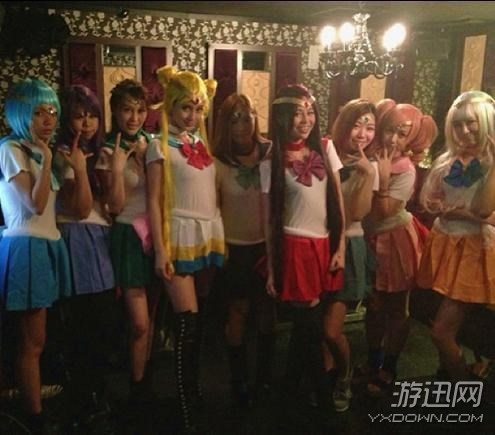 杨颖复出化身美少女战士 网友：你扎个双马尾就是水冰月？