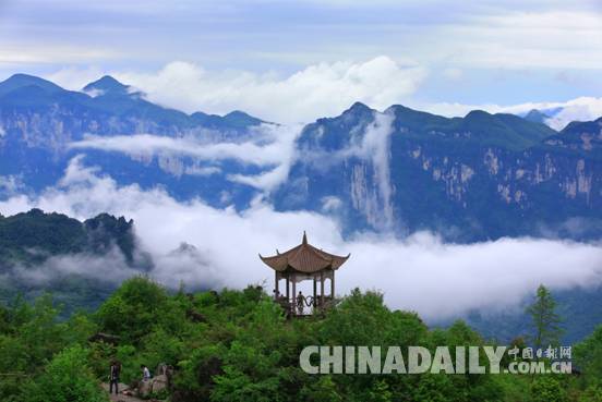 恩施大峡谷 神秘“北纬30度”的自然奇观