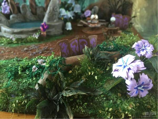玩家手工打造《魔兽世界》梦境林地 月亮井细节超赞