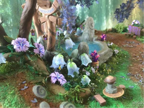 玩家手工打造《魔兽世界》梦境林地 月亮井细节超赞