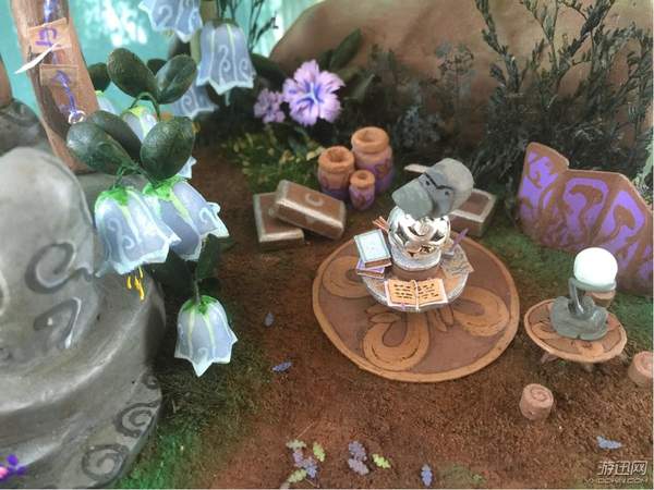 玩家手工打造《魔兽世界》梦境林地 月亮井细节超赞