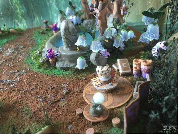 玩家手工打造《魔兽世界》梦境林地 月亮井细节超赞