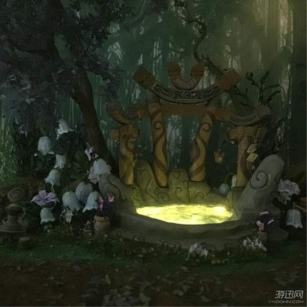 玩家手工打造《魔兽世界》梦境林地 月亮井细节超赞