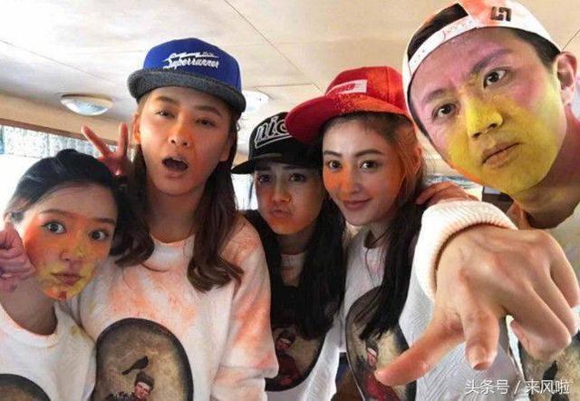 第5季跑男中“耍狠”的女嘉宾 应采儿“狠打”鹿晗