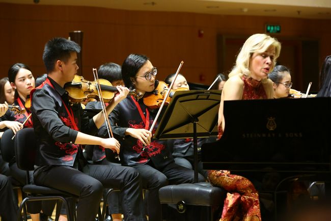 中华青少年交响乐团美国归来开启国内巡演