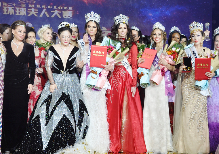 邹红平荣获第21届环球夫人大赛全球民选总冠军(图)