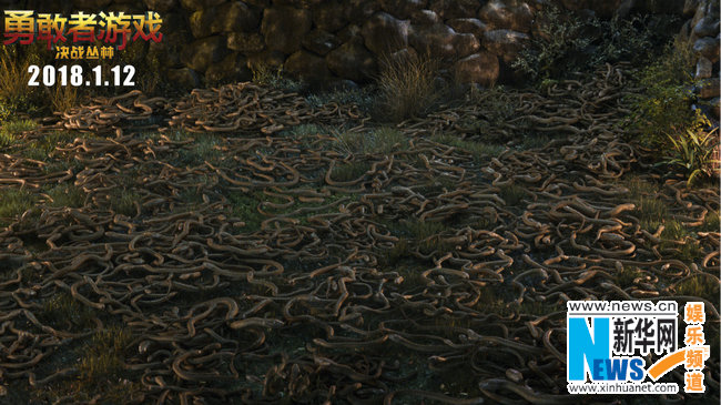 《勇敢者游戏》曝“与蛇对视”片段 3天近3亿票房