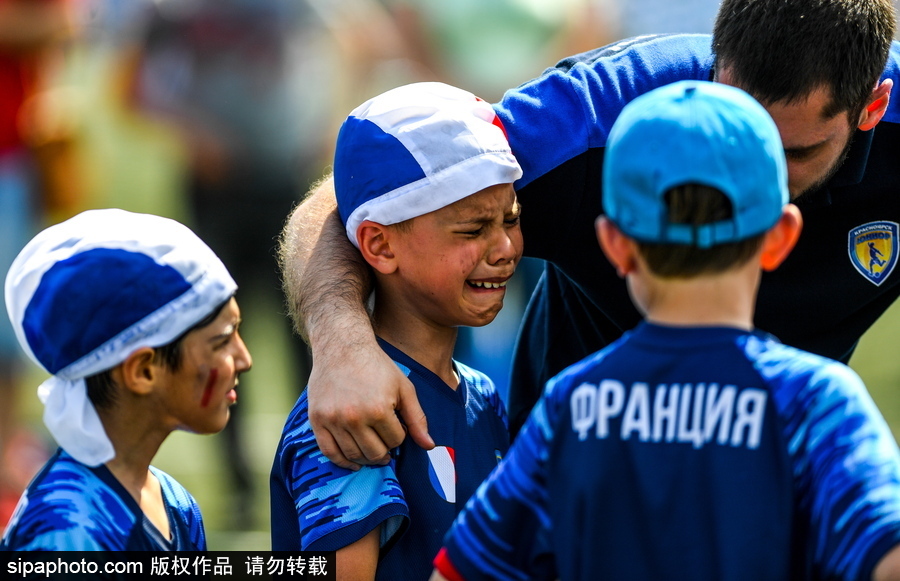 迷你版来预热?俄罗斯举行儿童足球世界杯比拼