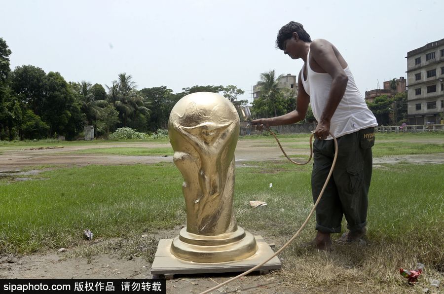 世界杯预热在印度 盘点另类方式迎接足球盛事！