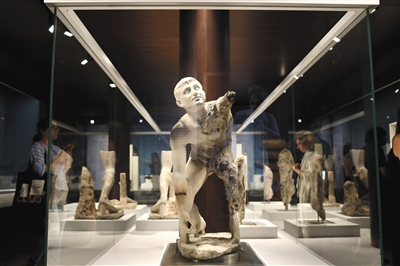 350件古希腊“海底遗珍”亮相故宫 希腊同日展出故宫文物