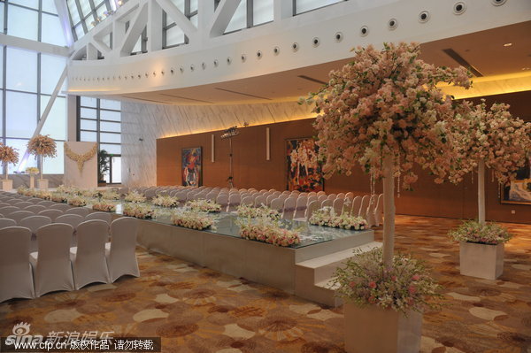 高清图：濮存昕女儿大婚现场曝光 25岁濮方变传媒老总