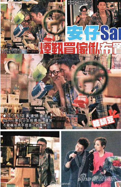曝许志安郑秀文恩爱选家具欲明年初秘婚