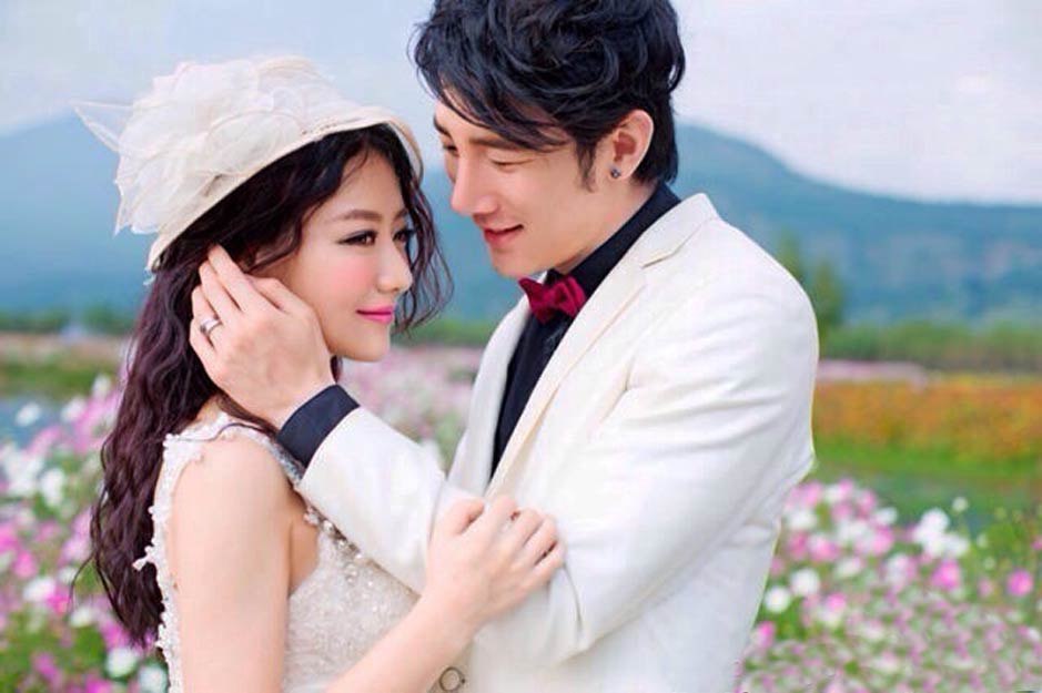 “京城四美”白冰曝唯美婚纱照 老公为新晋男模（组图）