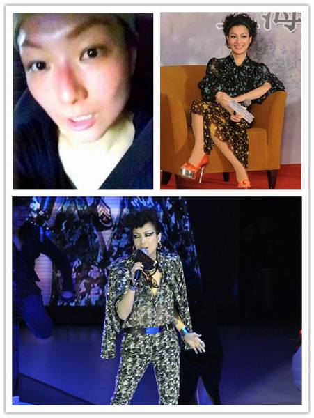 女星卸妆真面目 章子怡惨变路人