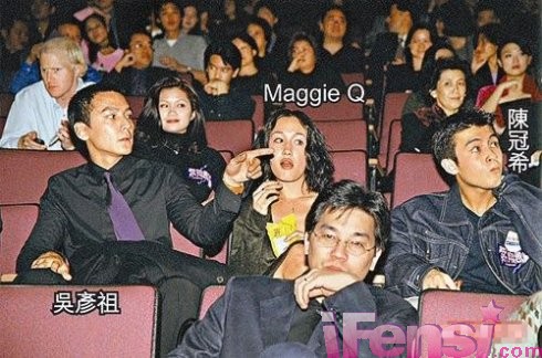 盘点明星情敌尴尬合影 田亮霍启刚郭晶晶