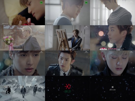 EXO主打歌《12月的奇迹》预告片公开引期待
