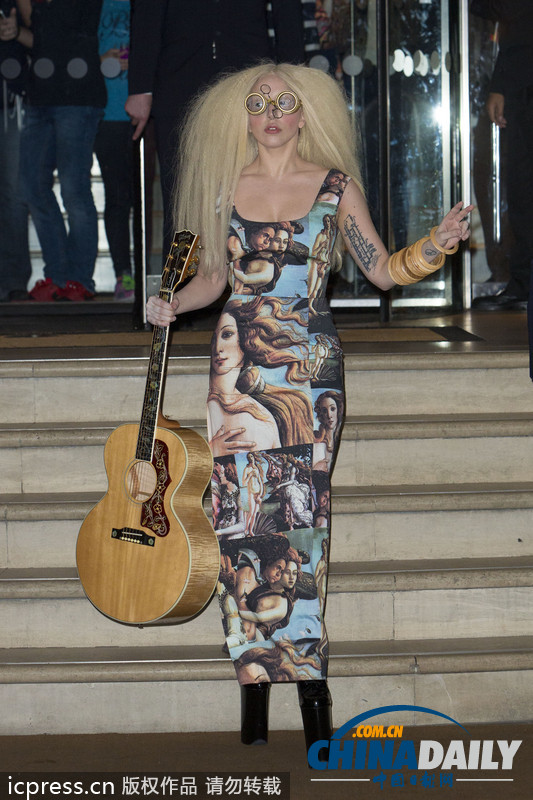 把世界名画穿身上 Gaga教你玩转艺术印花