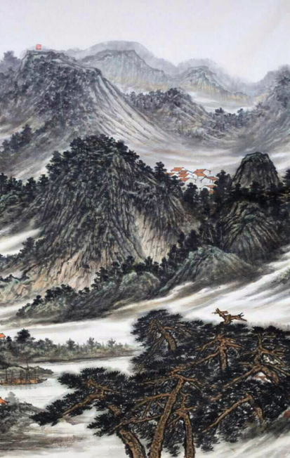 王召海和他的中国山水画