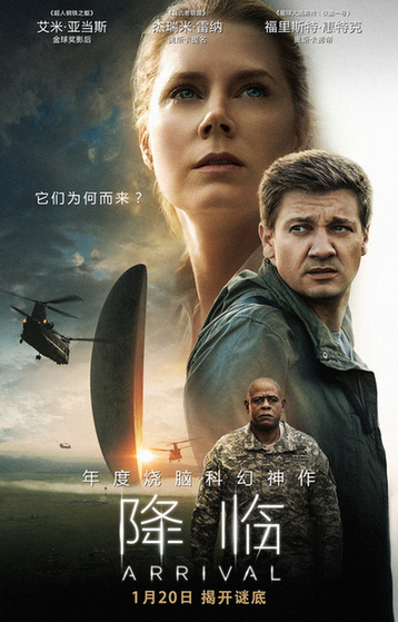 烧脑科幻神作《降临》终于定档！1月20日中国公映