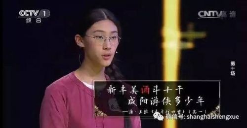 《中国诗词大会》第十场总决赛精彩回顾 16岁女生武亦姝击败张淼淼彭敏夺冠！