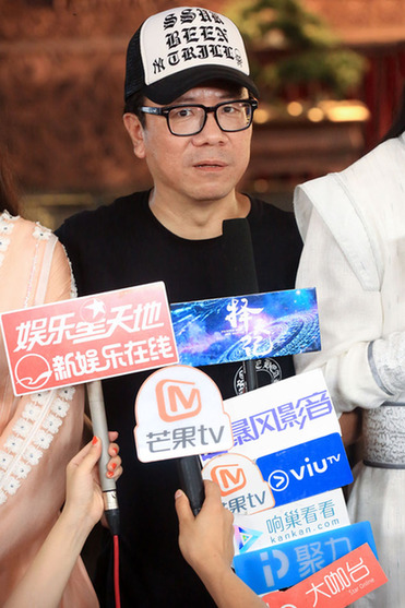 《择天记》开放初次媒体探班 古装鹿晗被夺