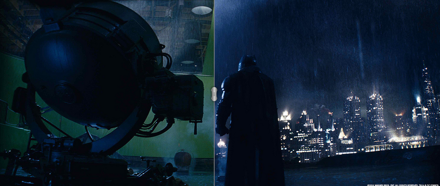 视觉大片是这样拍的！特效前后的“蝙蝠侠大战超人”