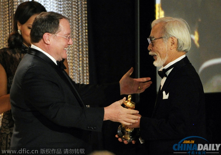 第6届奥斯卡学院主席奖 动画大师宫崎骏获得终身成就奖
