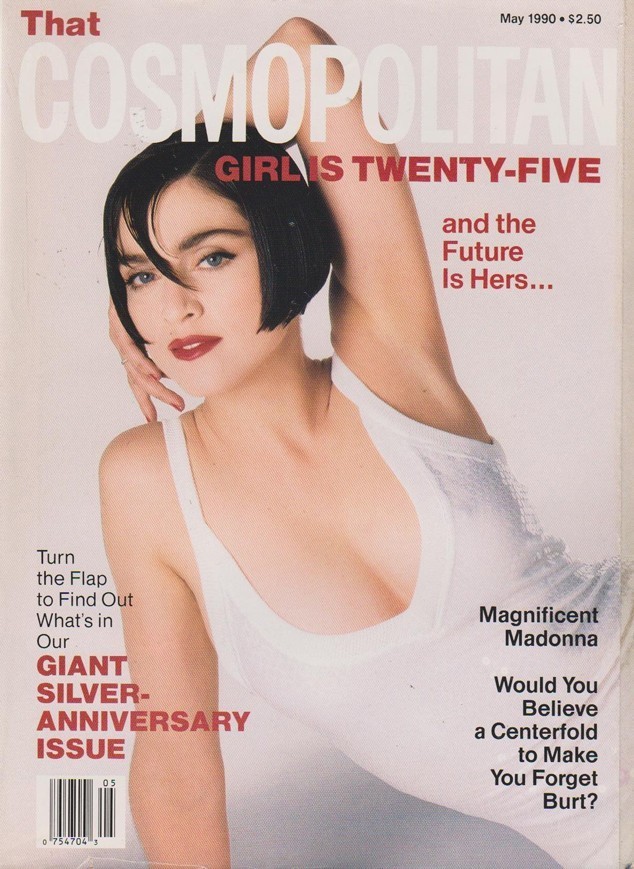 麦当娜身姿曼妙 重返《Cosmo》特刊封面