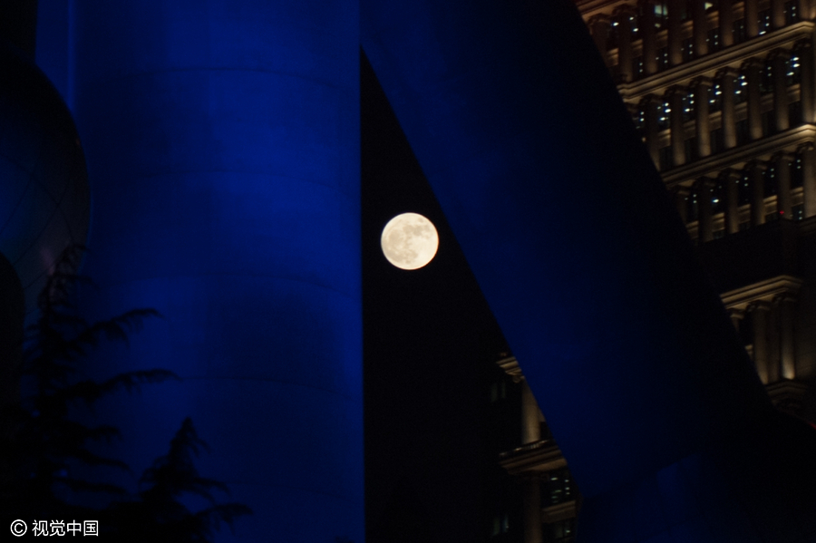 美图：从北京四环到芝加哥市中心 你想要的“超级月亮”都在这里