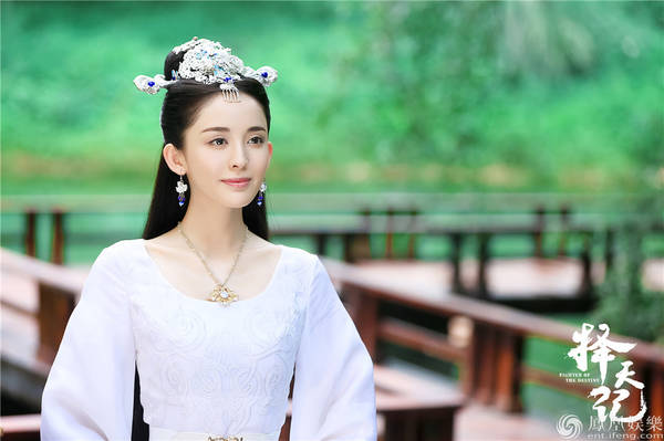 张天爱刘亦菲娜扎Angelababy 2017年小花旦古装美花眼