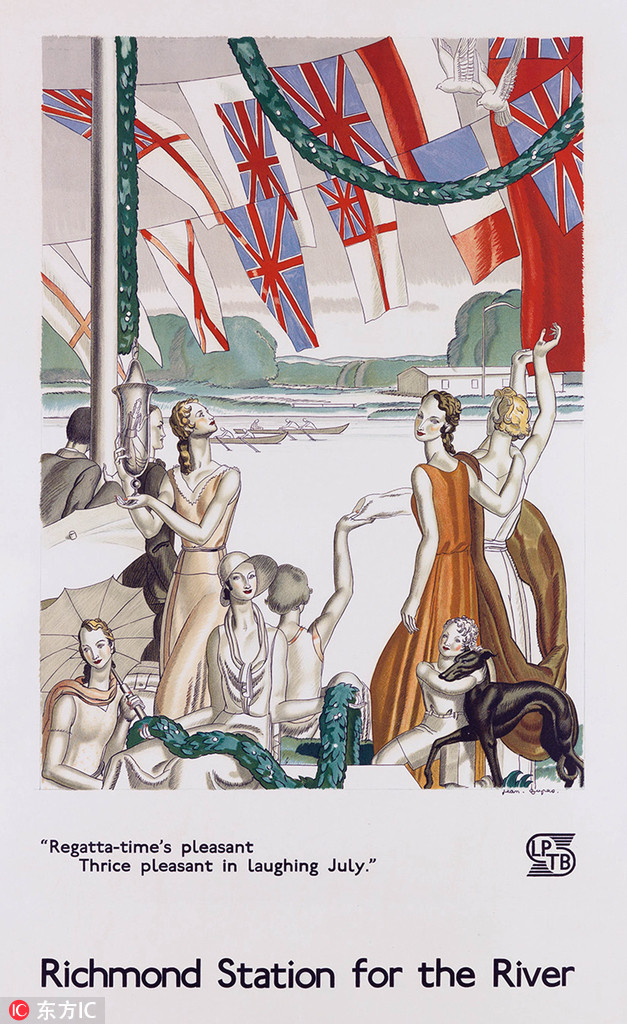 英国珍贵旧海报即将拍卖 带你遇见“日不落帝国”的黄金时代