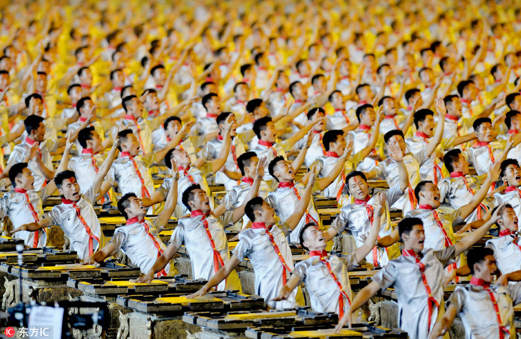 北京奥运会十周年 重温开幕式上的精彩瞬间