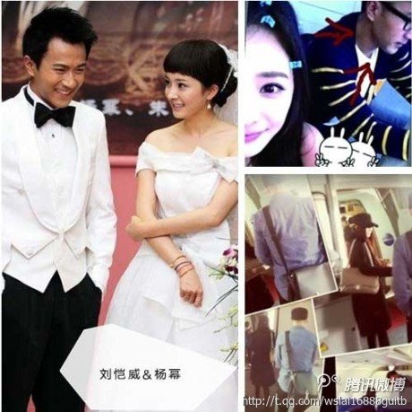 杨幂刘恺威宣布明年1月结婚 晒无名指钻戒