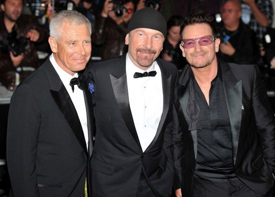 《GQ》年度人物颁奖礼揭晓 U2获选年度最佳乐队