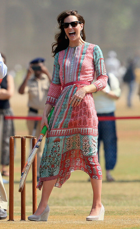 去印度就这么穿 凯特王妃印度行美衣背后的品牌